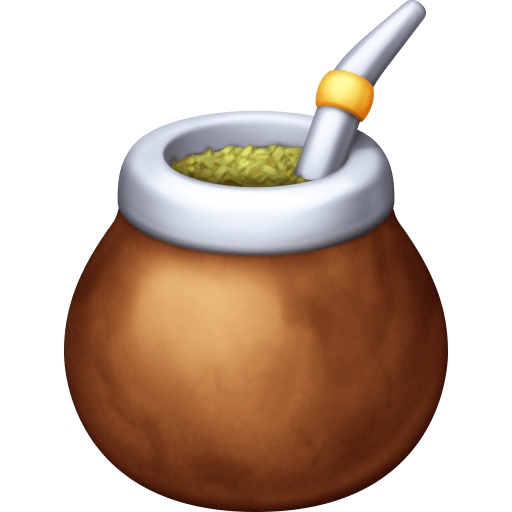 Copy a pic Chimarrão symbol by Facebook on a colorless background in PNG