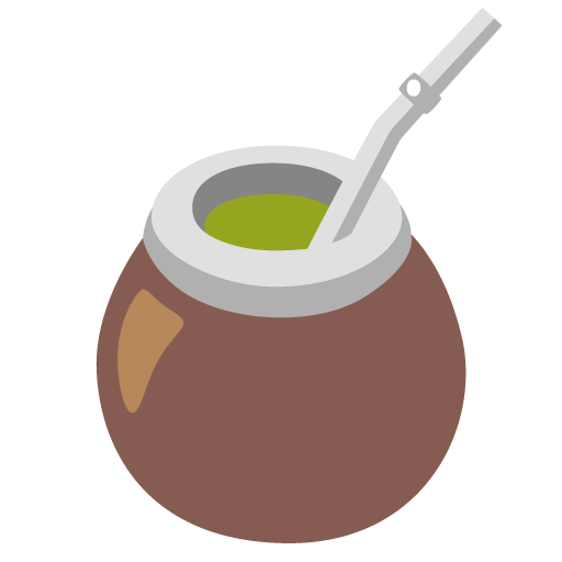 Save pictures Maté emoticon created by Google on a translucent background in png