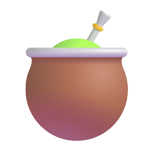 Save drawings Chimarrão symbol of the Microsoft set on a clean background in png