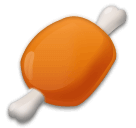 Copy drawings Meat on Bone smiley by LG on a translucent background in png