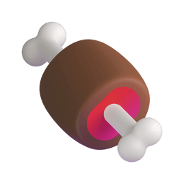 Download pictures Manga Meat symbol of emotion by Microsoft Teams for PC and Android on a colorless background in png