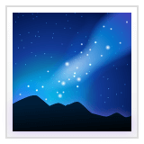 Сохранить картинку иконки настроения Млечный Путь от WhatsApp для Android и ПК на чистом фоне в пнг