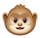 Save a pic Monkey Face symbol of emotion by Huawei  on a clean background in png