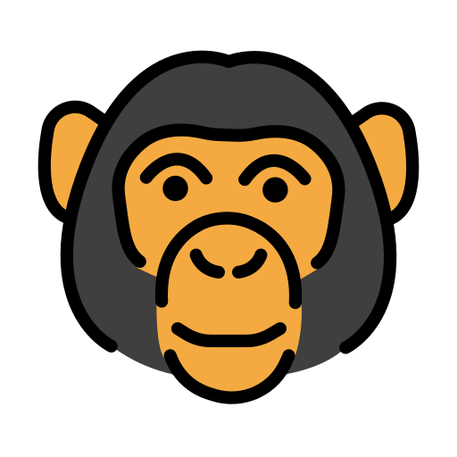 Upload a pic Monkey Head smiley-emoji by HfG Schwäbisch Gmünd on a clean background in png