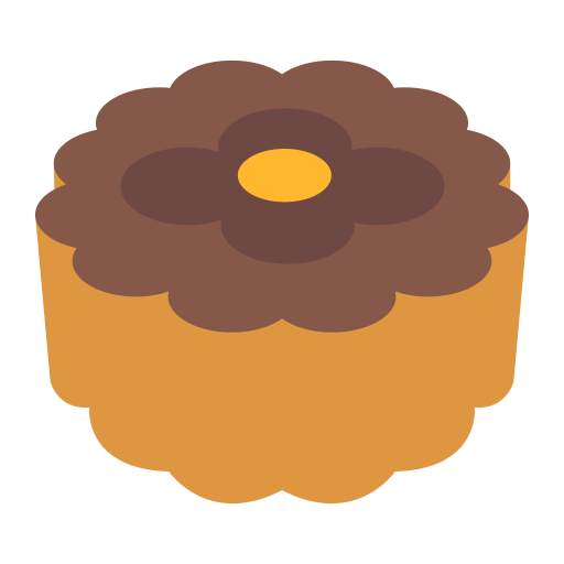 Upload a picture Moon Cake emoticon by Toss Face 토스페이스 no background in PNG