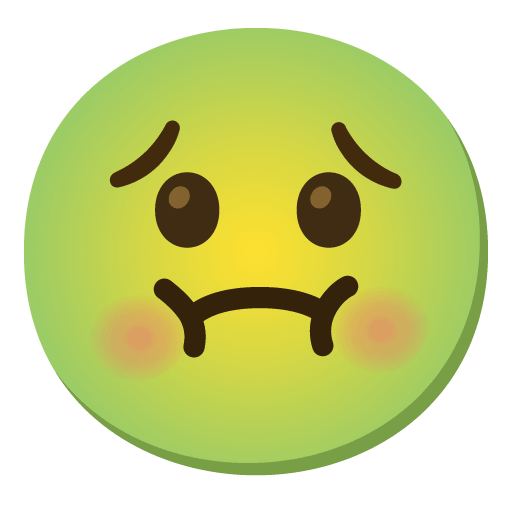 Upload a photo Disgust symbol of emotion created by Google on a translucent background in png