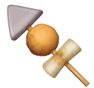 Save figures Seafood Kebab emoticon by Huawei  no background in png