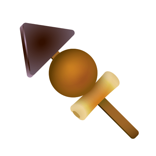 Download photos Seafood Skewer emoji by Icons8 on a colorless background in PNG