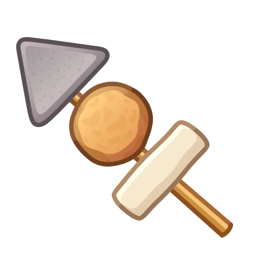 Copy a figure Oden emoticon of iOS Telegram on a clean background in webp
