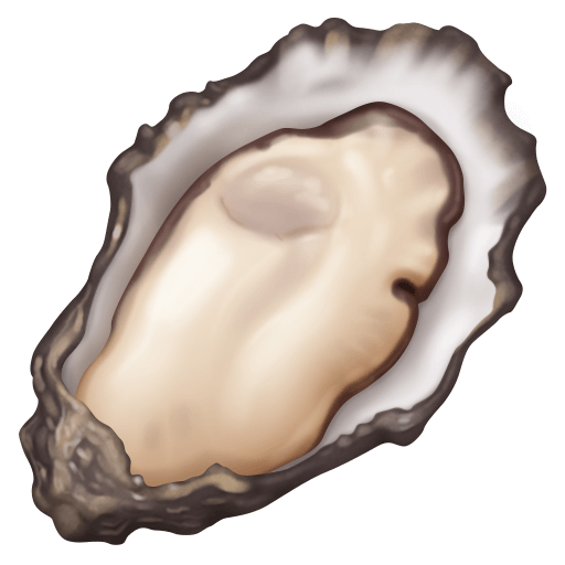 Upload a photo Oyster emotion by Facebook without a background in PNG