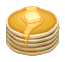 Загрузить фигуру символа настроения Блины от Huawei на просвечивающем фоне в png