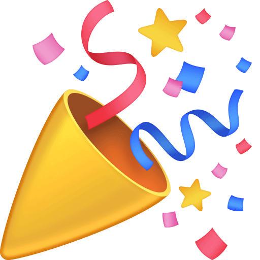 Copy a figure Celebration symbol by Facebook without a background in png