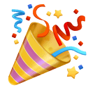 Save image Party Hat smiley-emoji by Huawei  without a background in png