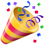 Download photos Celebration emoji-smiley by WhatsApp for Android and PC on a colorless background in png
