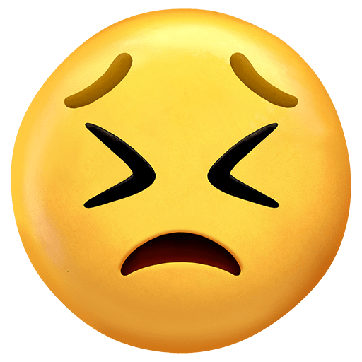 Save photos Persevering Face emotion by Twitter on a translucent background in png