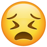 Save a pic Frustrated emoji by WhatsApp for Android and PC оn a transparent background in PNG