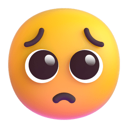 Copy a pic Face with Pleading Eyes symbol of emotion by Microsoft Teams for PC and Android no background in png