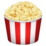 Закачать фотографии картинки-смайла Попкорн от WhatsApp для Android и ПК без фона в png