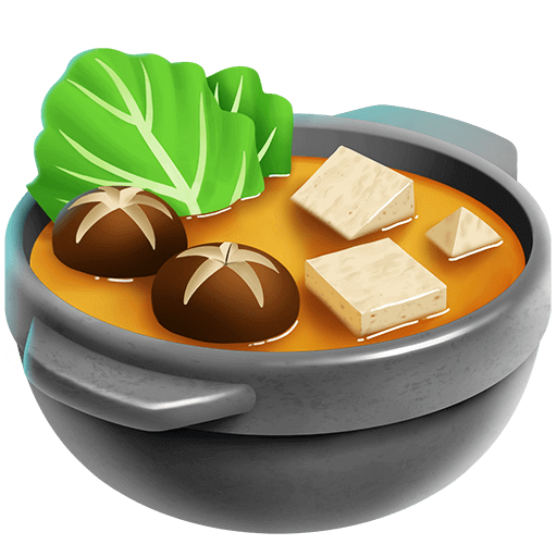 Скачать снимок картинки-смайла Кастрюля супа от Твиттера на прозрачном фоне в пнг