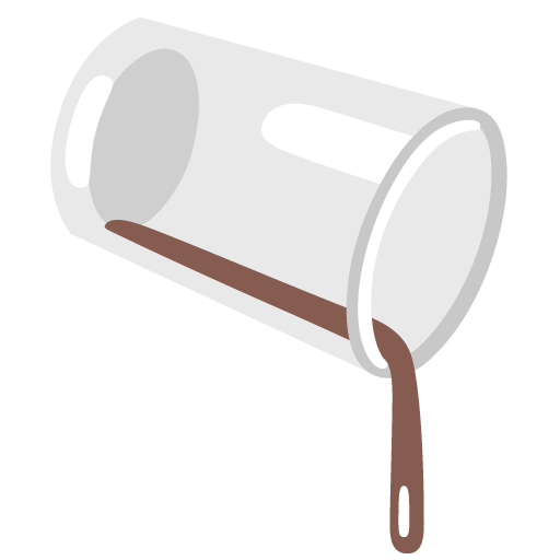 Download figures Pouring Liquid smiley created by Google on a translucent background in PNG