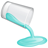 Download a picture Pouring Liquid symbol of emotion by WhatsApp for Android and PC on a clean background in PNG