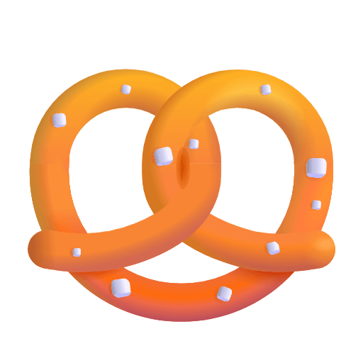 Загрузить снимок символа настроения Крендель от Microsoft на прозрачном фоне в PNG