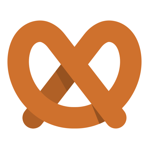 Скопировать фотографии иконки настроения Крендель от Toss Face 토스페이스 на бесцветном фоне в ПНГ