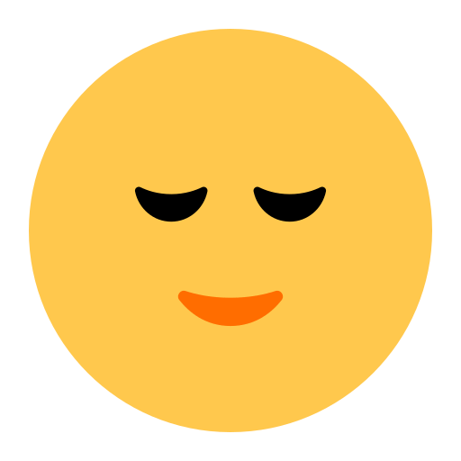 Копировать фото иконки настроения Удовлетворение от Toss Face 토스페이스 на просвечивающем фоне в png