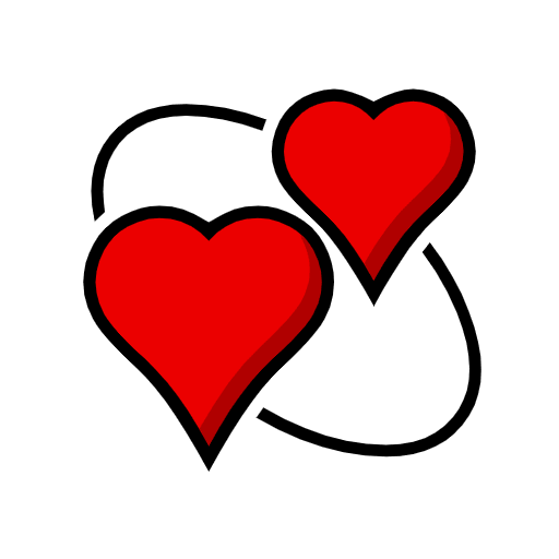 Save pics Revolving Hearts emoji-emoticon from Catrinity computer font no background in png