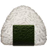 Скопировать картинки смайла Рисовый шарик от Apple iOS на бесцветном фоне в PNG