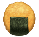 Закачать снимок смайла Крекеры от Huawei на чистом фоне в пнг