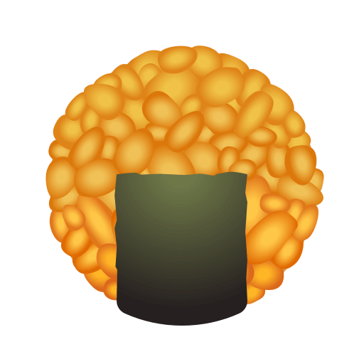 Скопировать фотографии смайлика Хрустящий рисовый крекер от Icons8 на бесцветном фоне в пнг