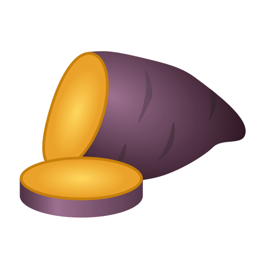 Save a figure Yam emoji by Icons8 no background in png
