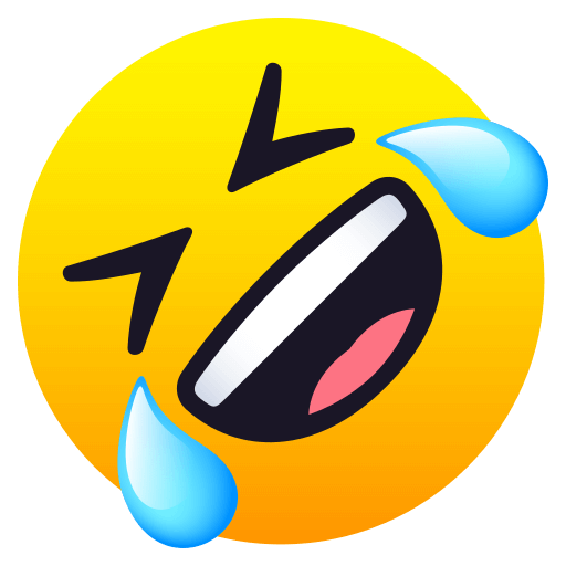 Download image Rolling on the Floor Laughing emoji-emoticon by JoyPixels on a colorless background in png
