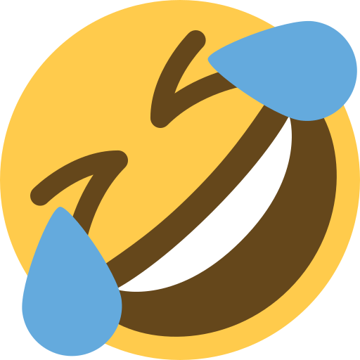 Download a photo Rolling on the Floor Laughing Face smiley on Twitter / X for PC without a background in PNG