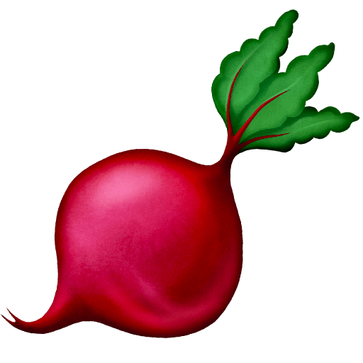Upload image Beetroot emotion by Emojipedia no background in PNG