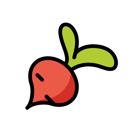 Copy a drawing Beetroot emoji-smiley by HfG Schwäbisch Gmünd on a colorless background in png