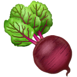 Save photos Beetroot emoticon by WhatsApp for Android and PC no background in png