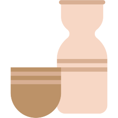 Save figures Sake Decanter emoji-smiley by the Skype оn a transparent background in png