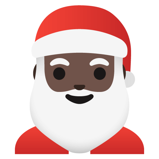 Copy a photo Dark-skinned Sinterklaas symbol created by Google without a background in png