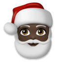 Copy pics Dark-skinned Sinterklaas emoji by LG on a clean background in png