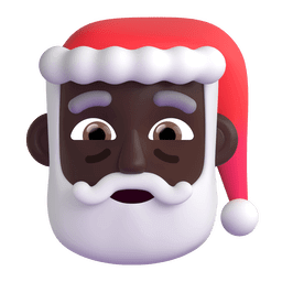 Save a picture Dark-skinned Saint Nicholas smiley by Microsoft Teams for PC and Android no background in PNG