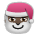 Save drawings Dark-skinned Santa symbol на PlayStation on a translucent background in png