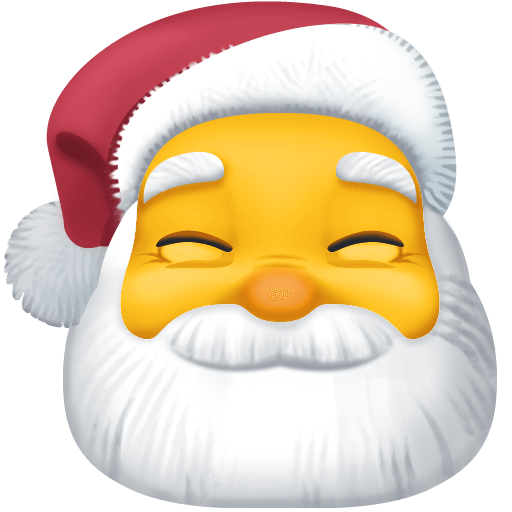 Copy a drawing Sinterklaas emoticon by Facebook оn a transparent background in png