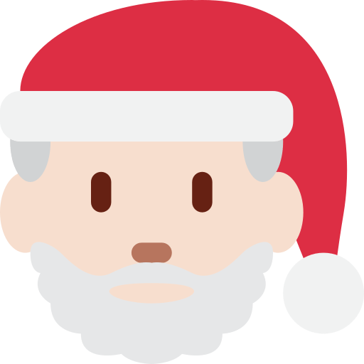 Upload a photo Fair-skinned Saint Nicholas emoji on Twitter / X for PC оn a transparent background in png