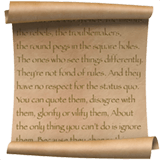 Save drawings Parchment smiley-emoji from Apple iOS without a background in png