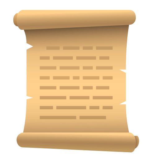 Download pictures Scroll emoticon by Icons8 without a background in PNG