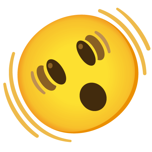 Save drawings Shock emoji-smiley created by Google without a background in PNG