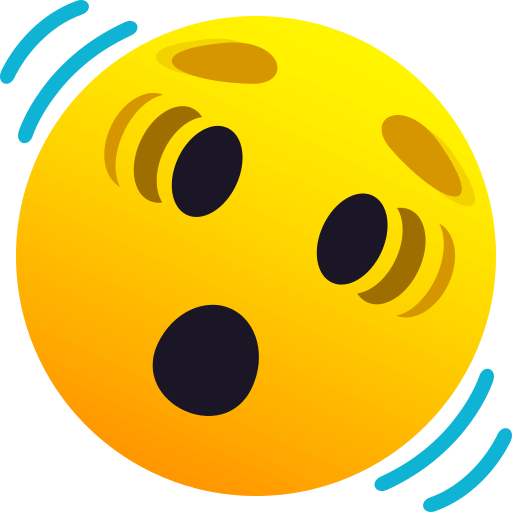 Upload a drawing Tremor emoticon by JoyPixels no background in PNG