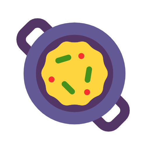 Upload a photo Pan of Food smiley-emoji by Microsoft 11 on a translucent background in PNG